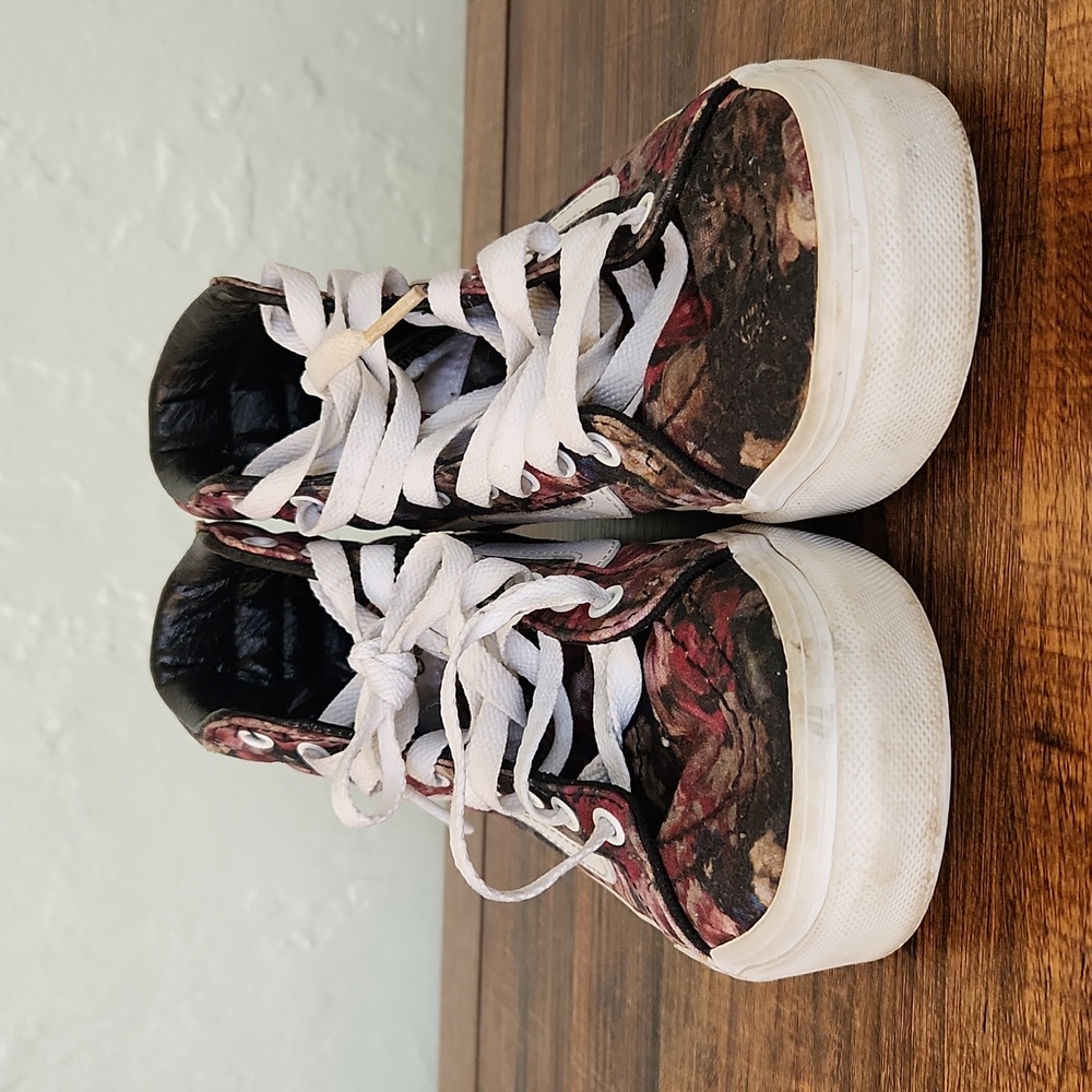 Floral Sk8-Hi Slim Vans